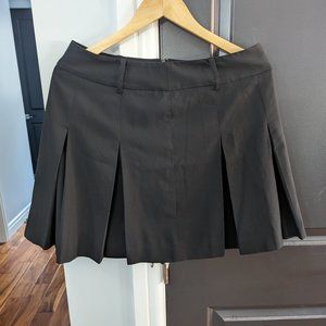 Pleated Mini Skirt